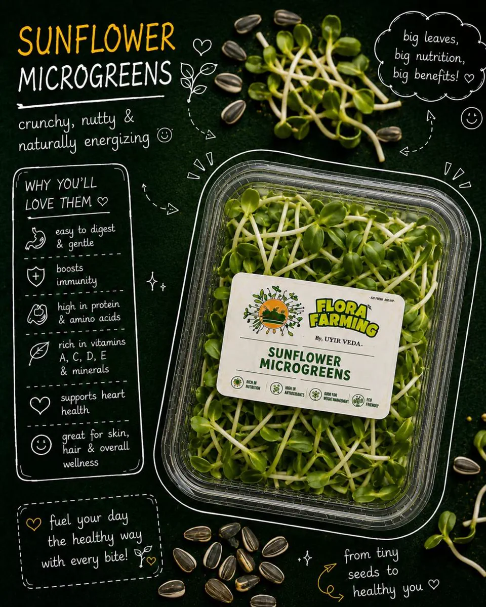 Sunflower Microgreens
