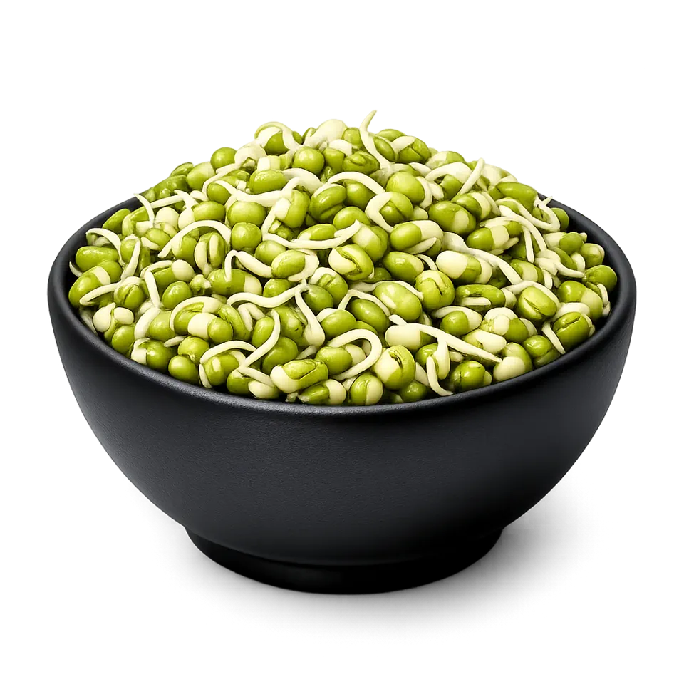 Green Gram (Moong) Sprouts